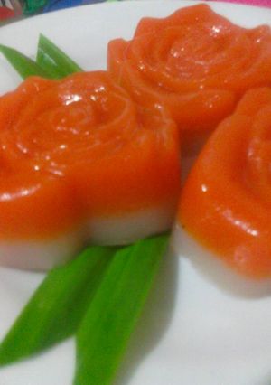 Foto resep Kue lapis mawar