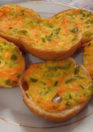 صورة لوصفة فطائر الخضار 🥖