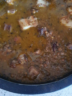 Una foto de Lentejas caseras con chorizo