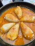 Calamares 🦑 rellenos de gambas 🦐