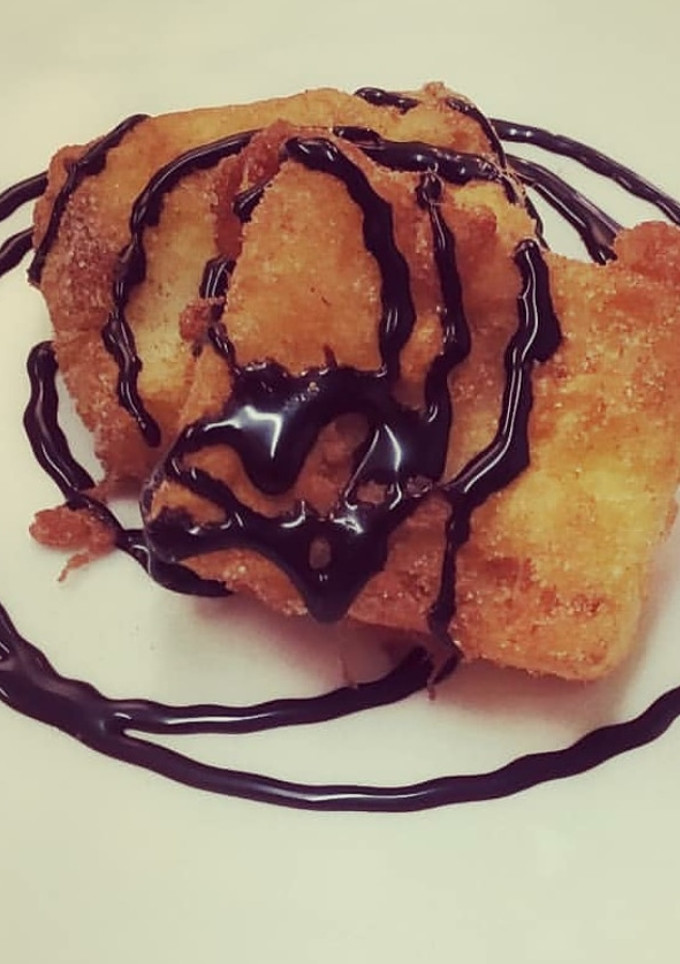 Una foto de Leche frita