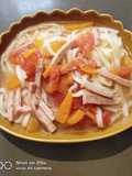 Luncheon meat Udon