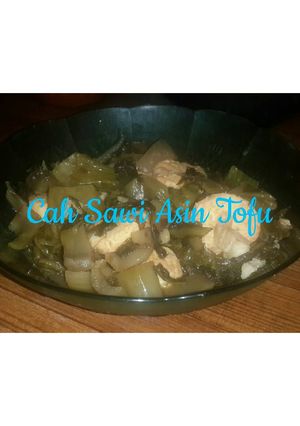 Foto resep Cah Sawi Asin Tofu