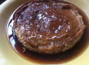 Una foto de Flan en olla rápido con poco ingredientes y sin tacc