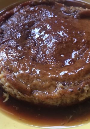 Una foto de Flan en olla rápido con poco ingredientes y sin tacc