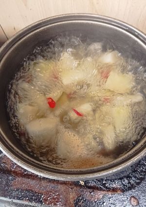 Foto resep Sayur bening pepaya muda