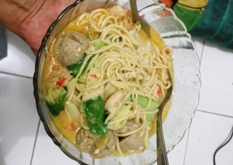 Resep Mie Dok Dok kari yang Lezat Sekali