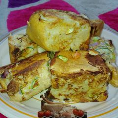 A picture of Pan toasted bread.