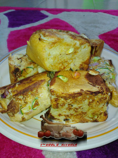 A picture of Pan toasted bread.