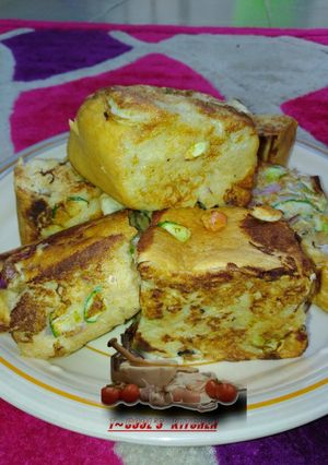 A picture of Pan toasted bread.