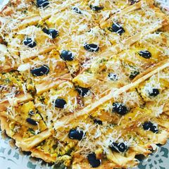 A picture of Spinach pie.