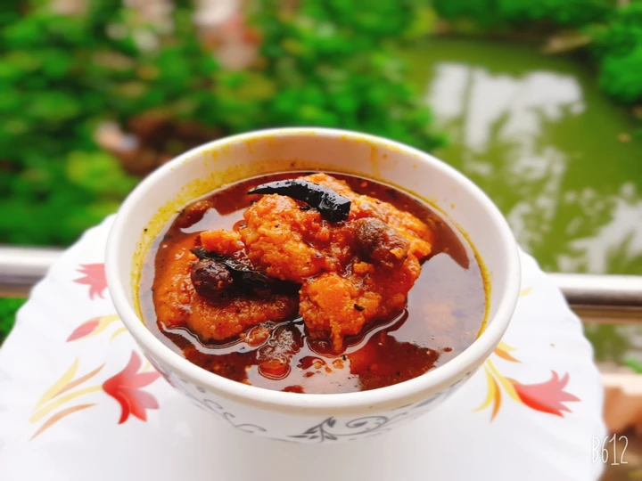 Easy Steps to Make Recipes Fish egg fritters in tamarind chutney the  Makes Drooling So Delicious.