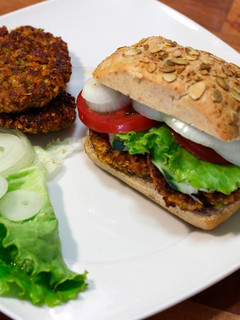Una foto de Hamburguesas de lentejas