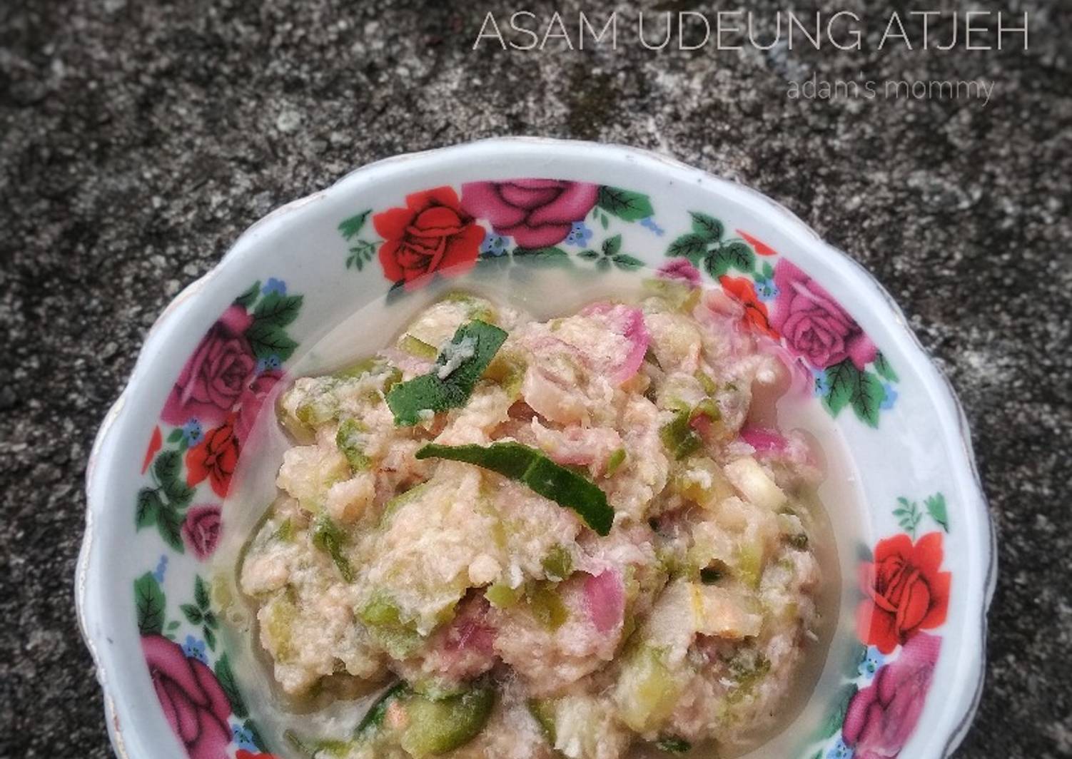 Resep Asam udeung (Sambal Udang Khas Aceh) aka Sambal ...