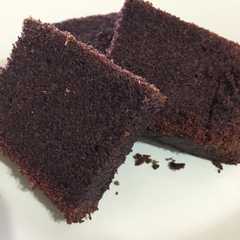 A picture of Brownies Panggang Ketan Hitam.
