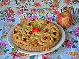 Tarta de manzana y membrillo🍎