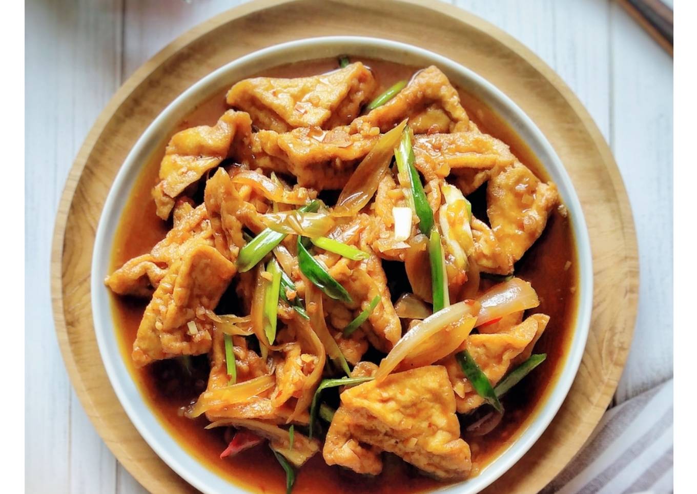 Tahu Saus Pedas ala Szechuan