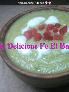 صورة لوصفة شوربة البروكلى الخطيررة 😉😉على طريقتى 👌👌