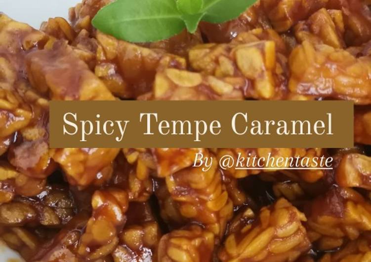Resep Spicy Tempe Caramel ala Kitchentaste Anti Gagal
