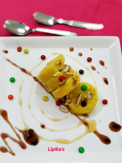 A picture of Mango kulfi.