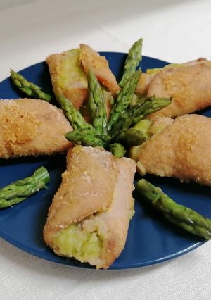 Foto di Involtini di Lonza con Patate e Asparagi