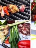 Grilled Wagyu Beef Kabobs with Coconut Lemongrass Marinade