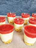 Shots de cheesecake