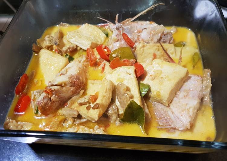 Cara Gampang Menyiapkan Mangut ikan tahu tempe, Menggugah Selera