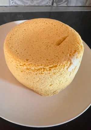 Mikrós keto piskóta recept fotója