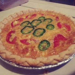 A picture of Spicy Cheese Quiche.