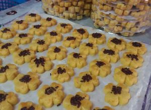 Gambar Biskut Oren Coklat Rice