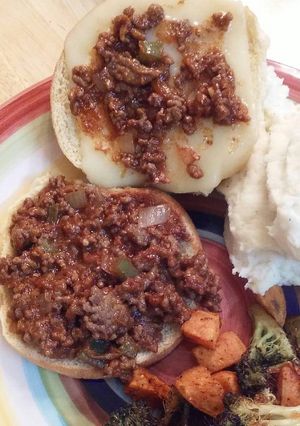 A picture of Homemade Sloppy Joe.