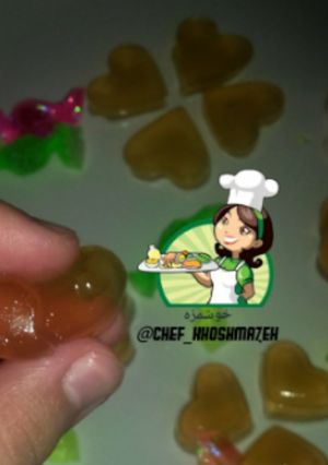 عکسی از دستور پاستیل بدون پودر ژله