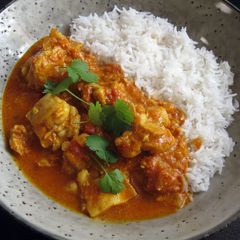 A picture of My Family’s Chicken Curry.