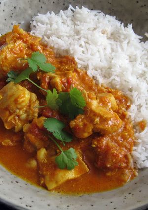 A picture of My Family’s Chicken Curry.