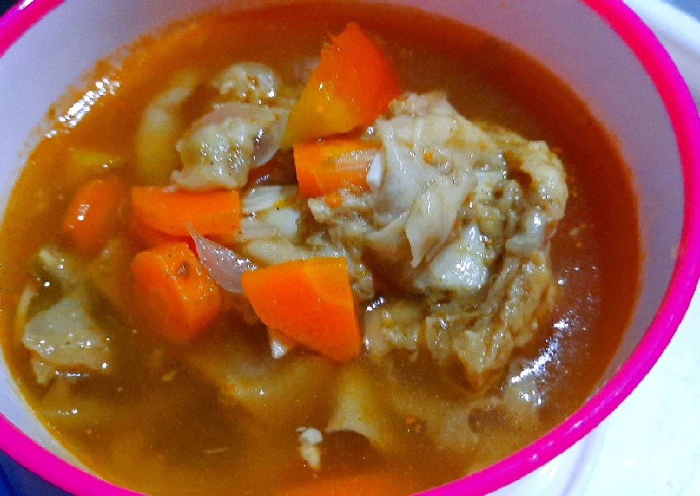 Asem - asem koyor (tidak pedas)