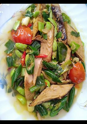 Foto resep Tumis Tongkol Cabe Ijo Pete