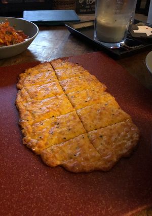 A picture of Keto Garlic Bread.