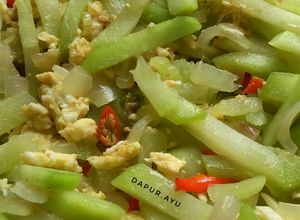 Foto resep Tumis Labu Siam Telur Orak Arik