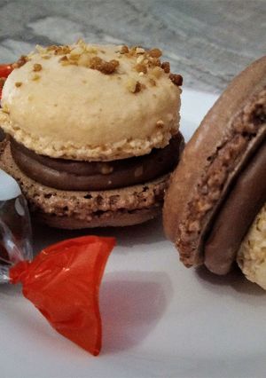 Une photo de Macarons Schoko-Bons