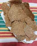 Crackers de quinoa con semillas