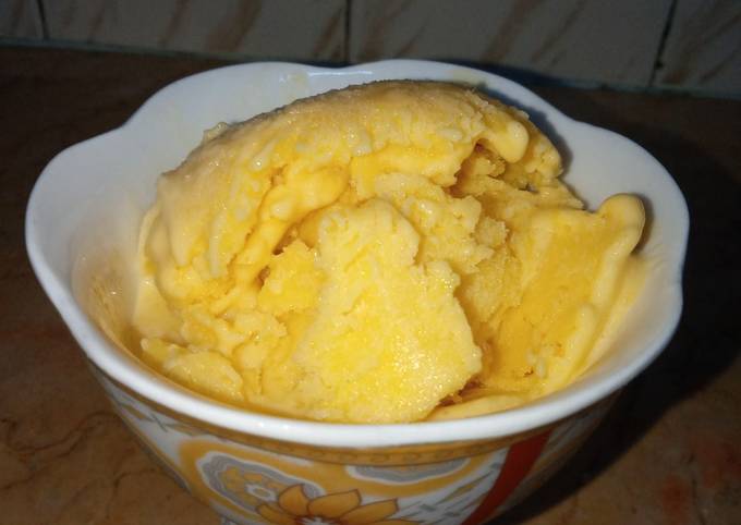 Step-by-Step Guide to Prepare Homemade Mango ice cream
