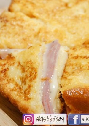 芝士火腿法式吐司 的食譜成品照片