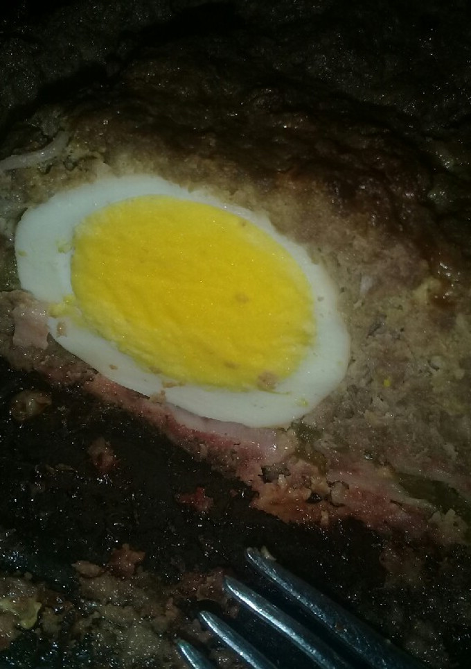 Una foto de Pan de carne relleno