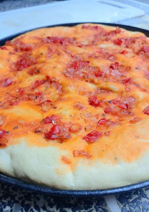 Una foto de La masa de pizza 🍕 que No FALLA!!! Rica y rendidora