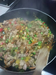 A picture of Savoury chicken an turkey mince.