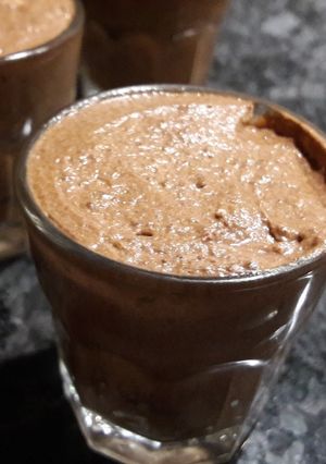 A picture of Koffie-choco dessert [keto].
