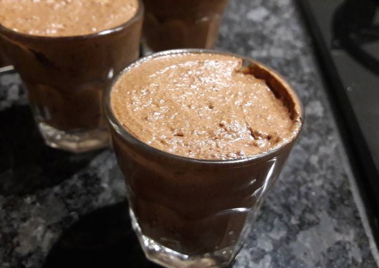 Recipe of Perfect Koffie-choco dessert [keto]