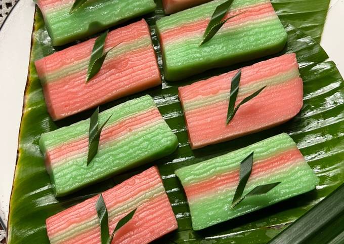 Cara bikin Kue Lapis Beras Cara bikin Kue Lapis Beras