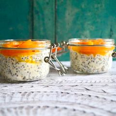 A picture of Coconut Yoghurt Chia Seed Pudding.